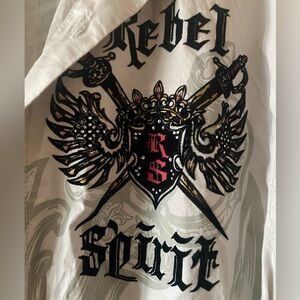 Rebel Spirit-Men’s Button Down-2XL